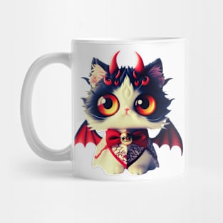 Bad Devil Kitty Mug